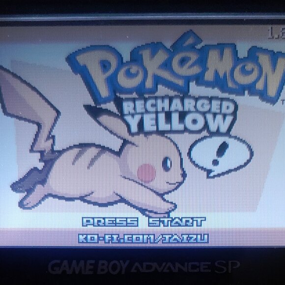 Pokemon Recharged Yellow GBA ROM Hack Video Game - Picture 5 of 10